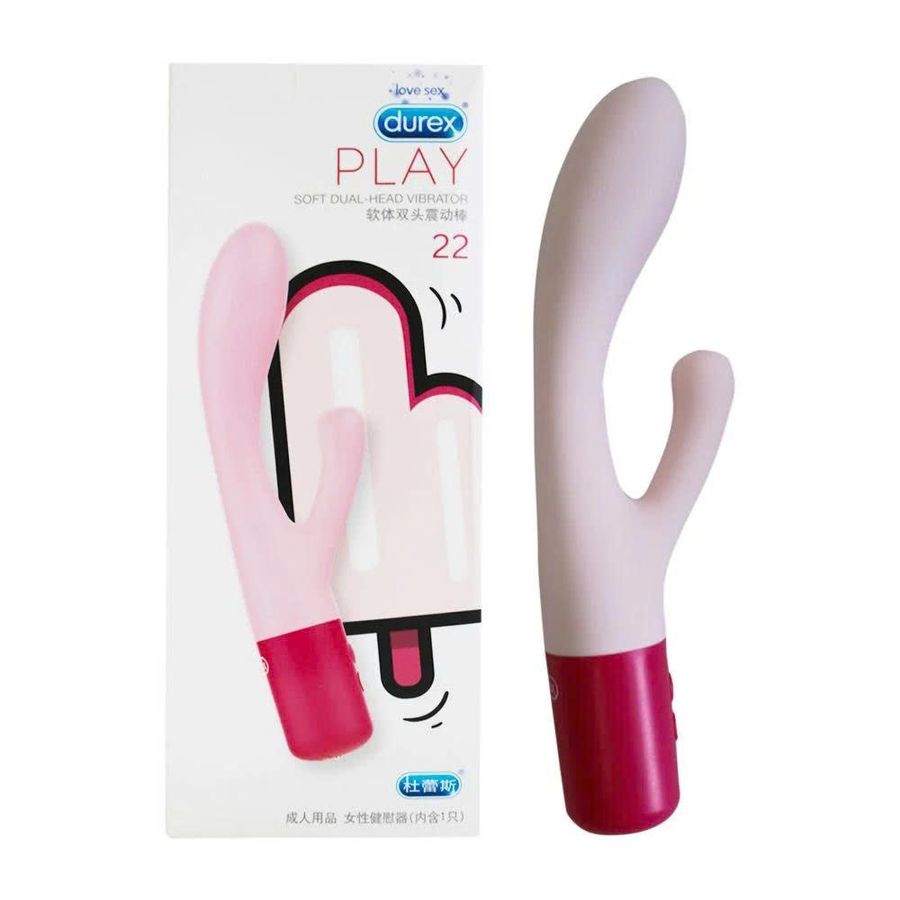 Dương vật giả đa năng Durex Soft Dual Head Vibrator 660109