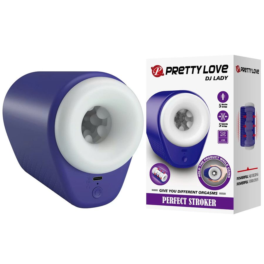 Âm đạo giả co thắt tự động Pretty Love Dj Lady 660117