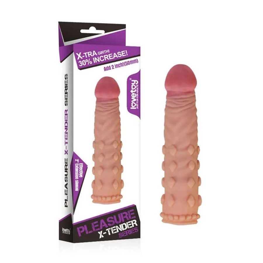 Bao cao su đôn silicone 50mm Lovetoy X Tender