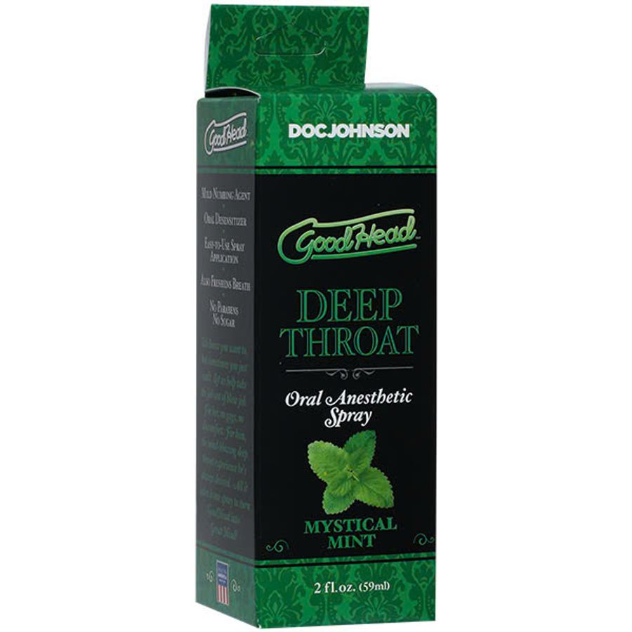 Chai xịt quan hệ miệng hỗ trợ kéo dài thời gian hương bạc hà - Deep Throat Mystical Mint