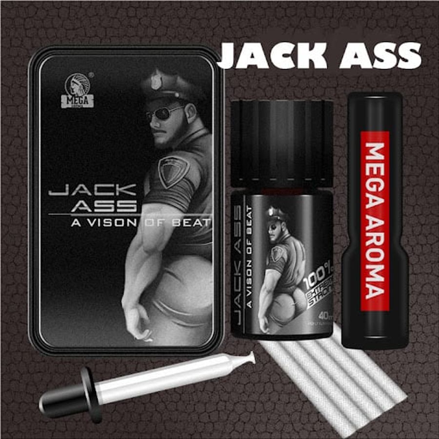 Combo chai hít tăng khoái cảm Popper Jack Ass | Chai 40ml + 10ml 660258