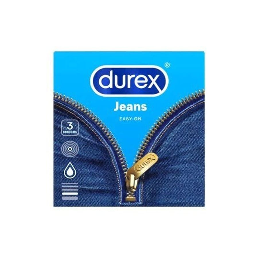 | Durex Jeans Easy On | Bao cao su ôm sát vừa vặn | 661000