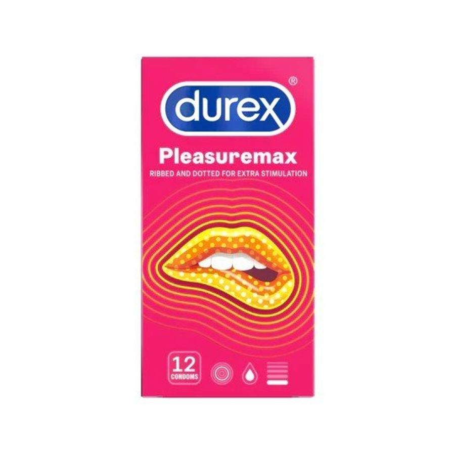 Bao cao su gân gai Durex Pleasuremax Hộp 12 cái 661003