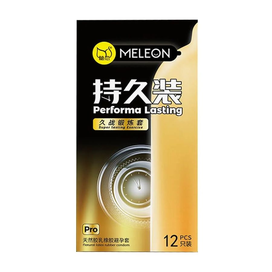 Bao cao su Meleon Performa Lasting Pro - Kéo dài thời gian - Hộp 12 cái 662285