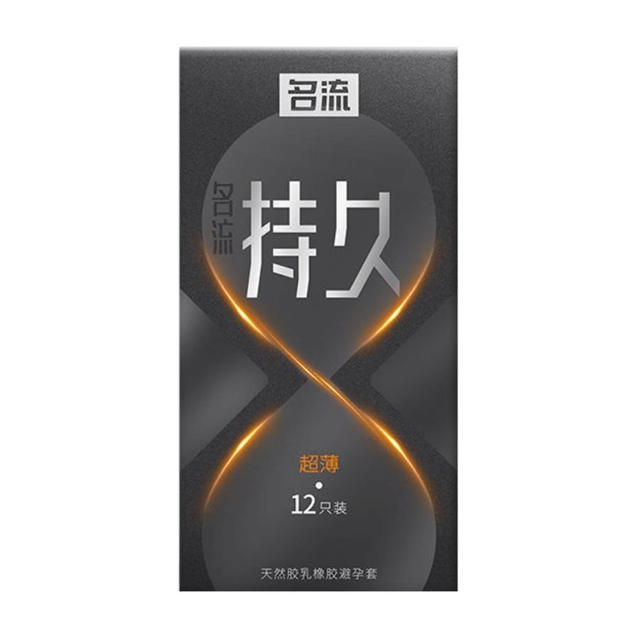 Bao cao su Mingliu Đồng Hồ Cam - Mỏng, kéo dài thời gian - Hộp 12 cái 662313