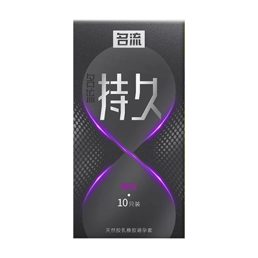 Bao cao su Mingliu Đồng Hồ Tím - Có hạt, kéo dài thời gian - Hộp 10 cái 662314