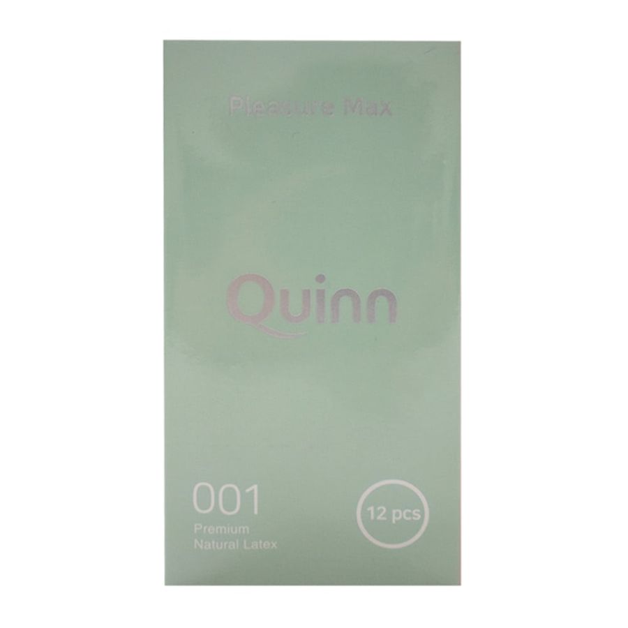 Bao cao su Quinn Pleasure Max - Gân và điểm nổi - Hộp 12 cái 662401