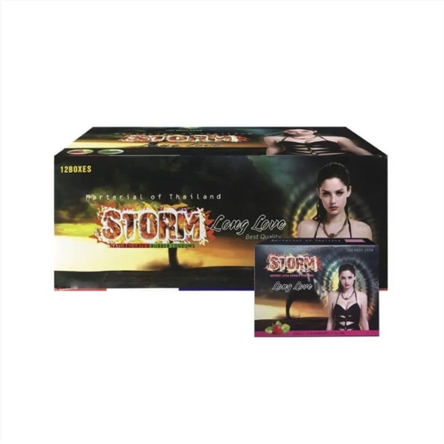 Bao cao su Storm Long Love - Kéo dài thời gian - Hộp 120 cái 662544