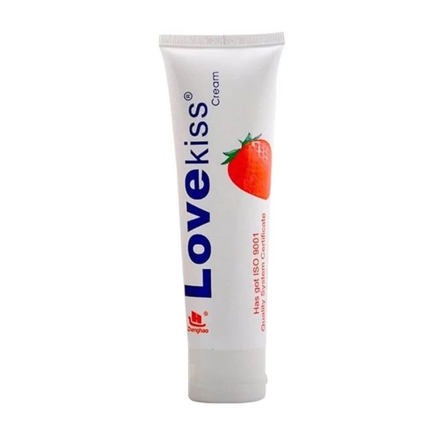 Gel bôi trơn hương dâu Love Kiss - Chai 100ml 662628