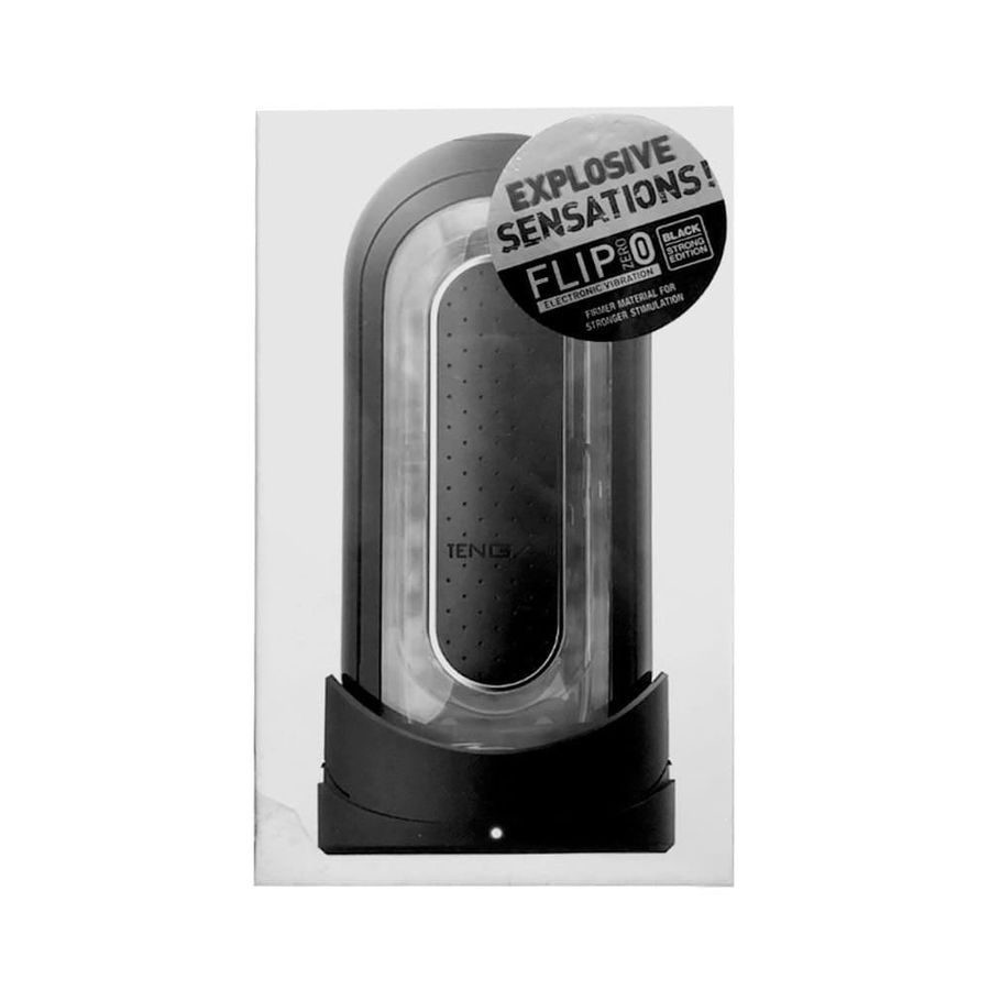 Âm đạo giả đa năng Tenga Flip Zero Black Strong Edition Electronic Vibration 662875