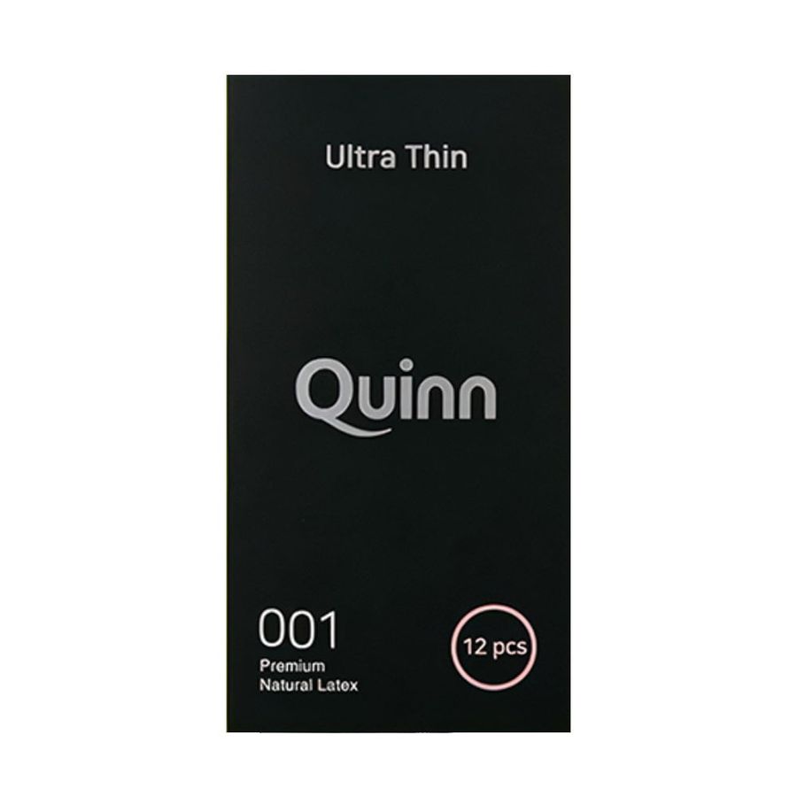 Bao cao su Quinn Ultra Thin - Siêu mỏng - Hộp 12 cái 662932