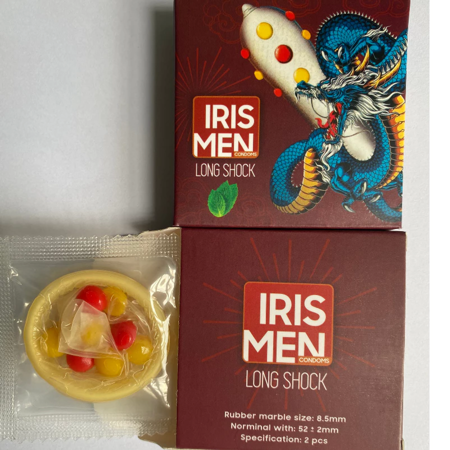 Bao Cao Su Iris Men Long Shock 9 Bi Silicon Cực Kỳ Mềm Mại Tăng Cảm Giác 358818 665971