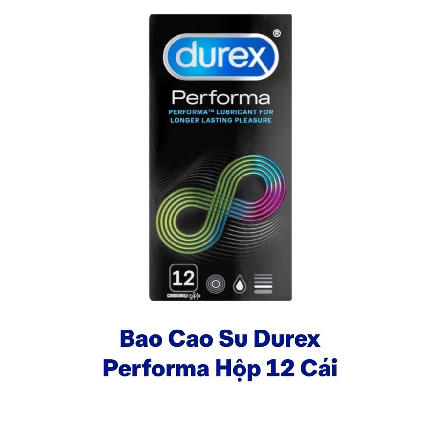 Bao cao su durex, hộp 12 cái,che tên sp  667555