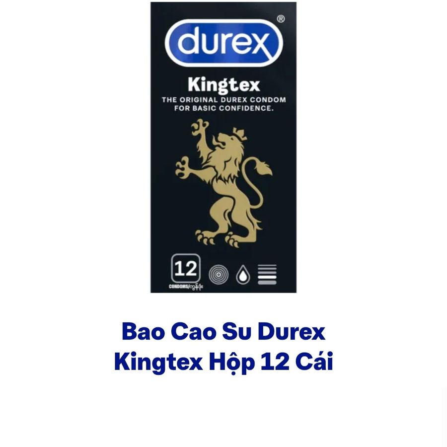 Bao cao su durex hộp 12 cái chính hãng , che tên sp 667560