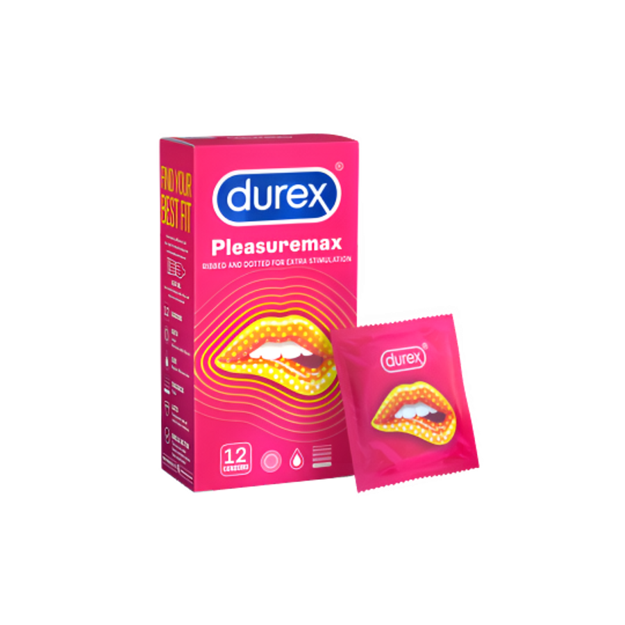 BAO CAO SU DUREX GÂN GAI HỘP 12  Cái, CHE TÊN SP 669038