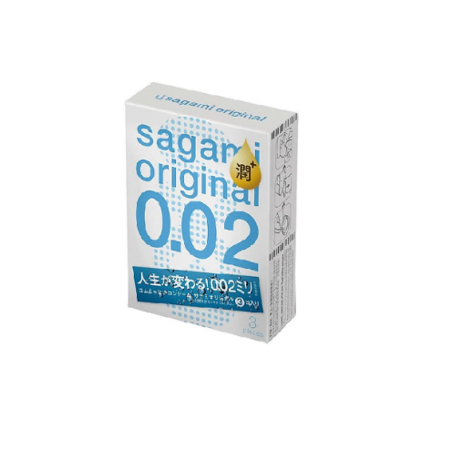 Bao Cao Su Nhiều Chất Bôi Trơn Siêu Mỏng Sagami Original 0.02 669340