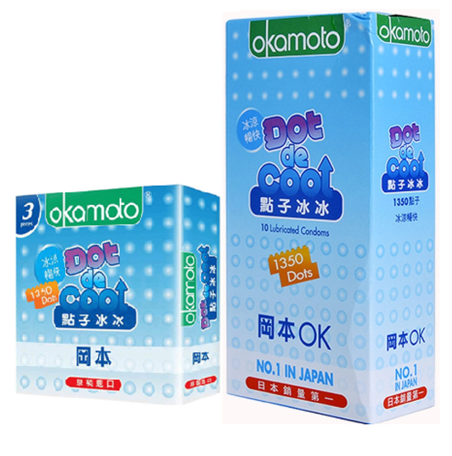 Bao Cao Su Hương Bạc Hà Có Gai Của Nhật Okamoto Dot De Cool 669362