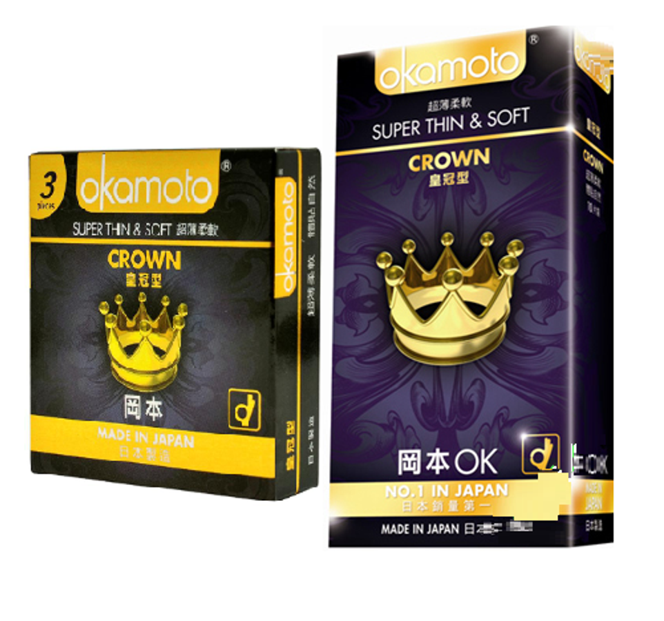 Bao Cao Su Okamoto Crown Nhật Bản 669396
