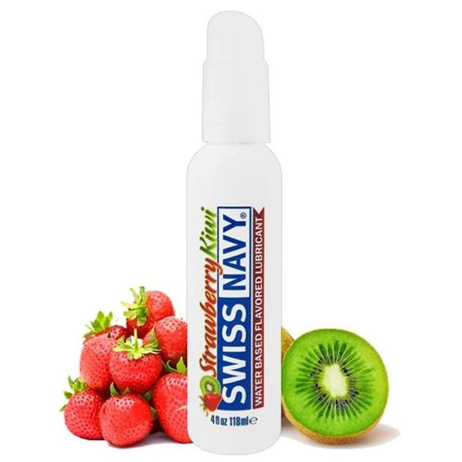 Gel bô.i trơ.n Gốc Nước Của Mỹ Swiss Navy Strawberry Kiwi 118ml 669419