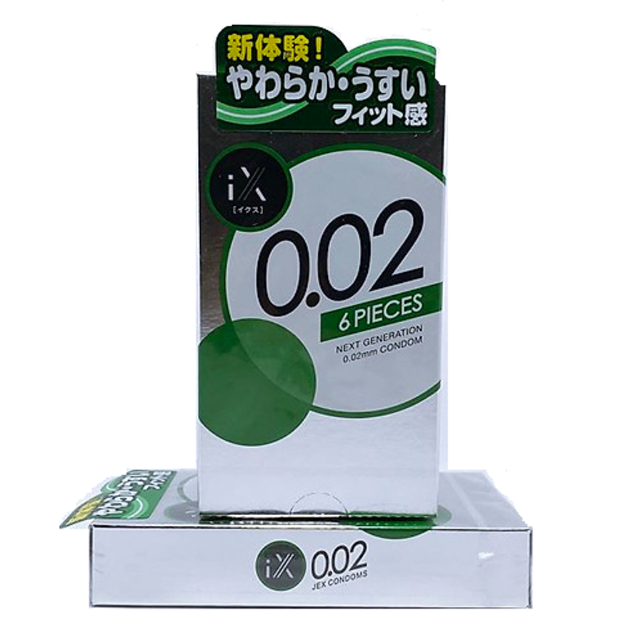 Bao Cao Su 0.02 Nhật Bản Siêu Mỏng Nhiều Gel bô.i trơ.n Jex IX 6s 669509