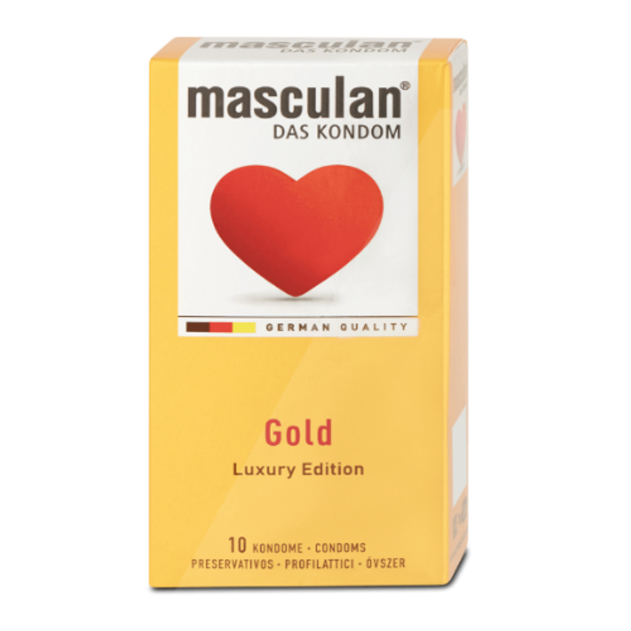 Bao Cao Su Masculan Gold Mỏng Trơn Hương Vani Của Đức H10 669594