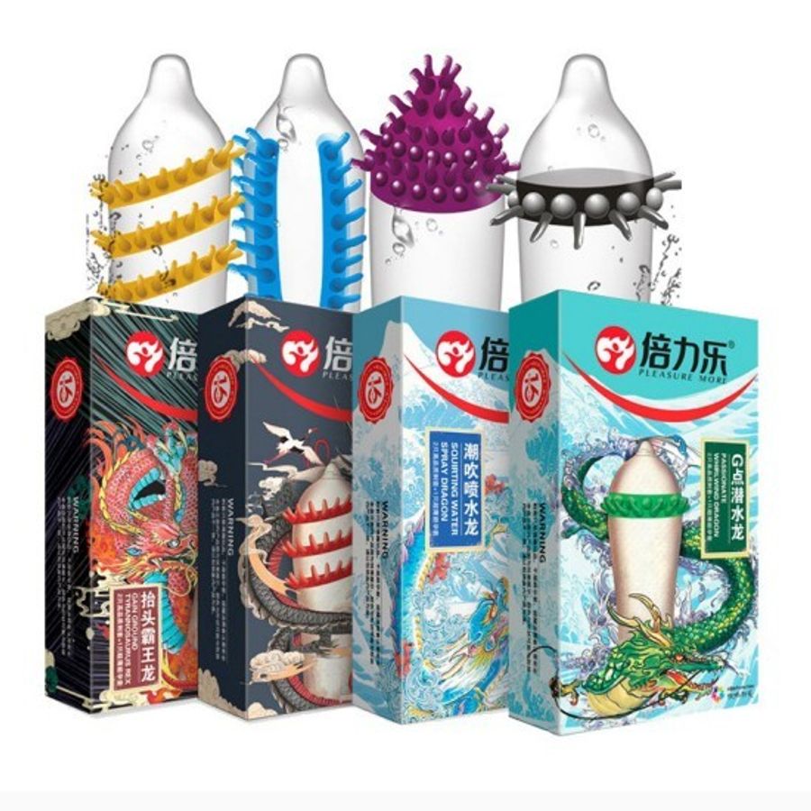 Bao Cao Su Râu Rồng Dragon - Hộp 3 Cái 670880