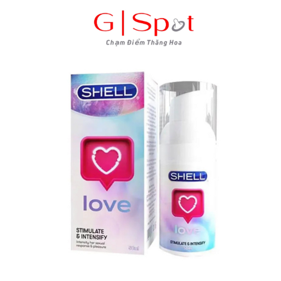 Gel Boi Tron Tăng Khoái Cảm Nữ Shell Love Pink - 50ml 670897