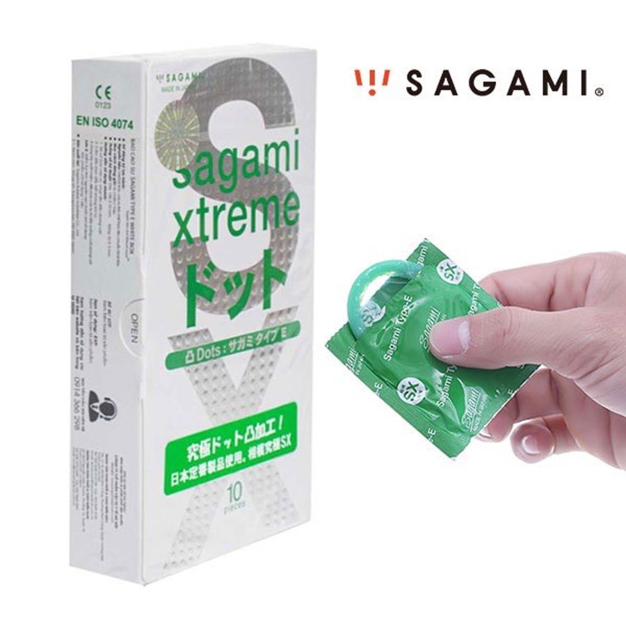 Bao Cao Su Sagami Xtreme White Gai Siêu Mỏng - Hộp 10 cái 670974