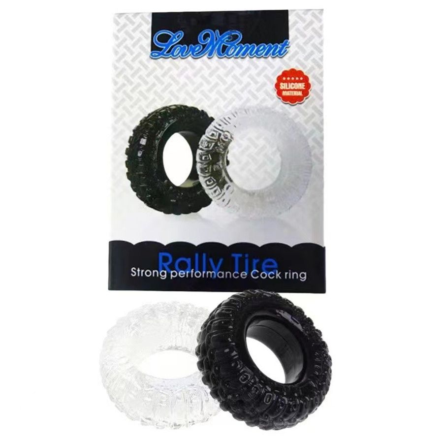 Vòng Đeo Cậu Nhỏ Silicon Love Moment Rally Tire Bộ 2 Vòng
