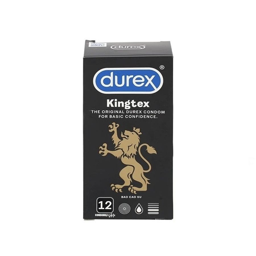 Bao Cao Su Durex Kingtex Size Nhỏ 49mm - 100% Chính Hãng 719102
