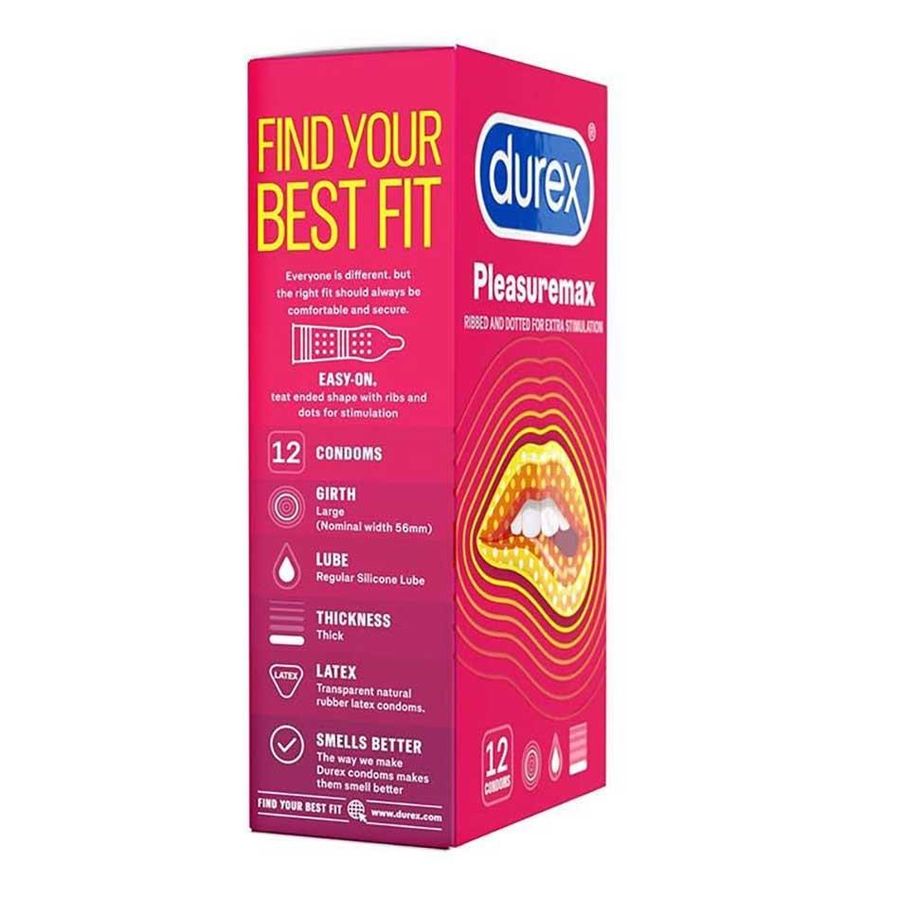 Bao Cao Su Gân Gai Durex Pleasuremax - Nhập Khẩu Thái Lan 719145