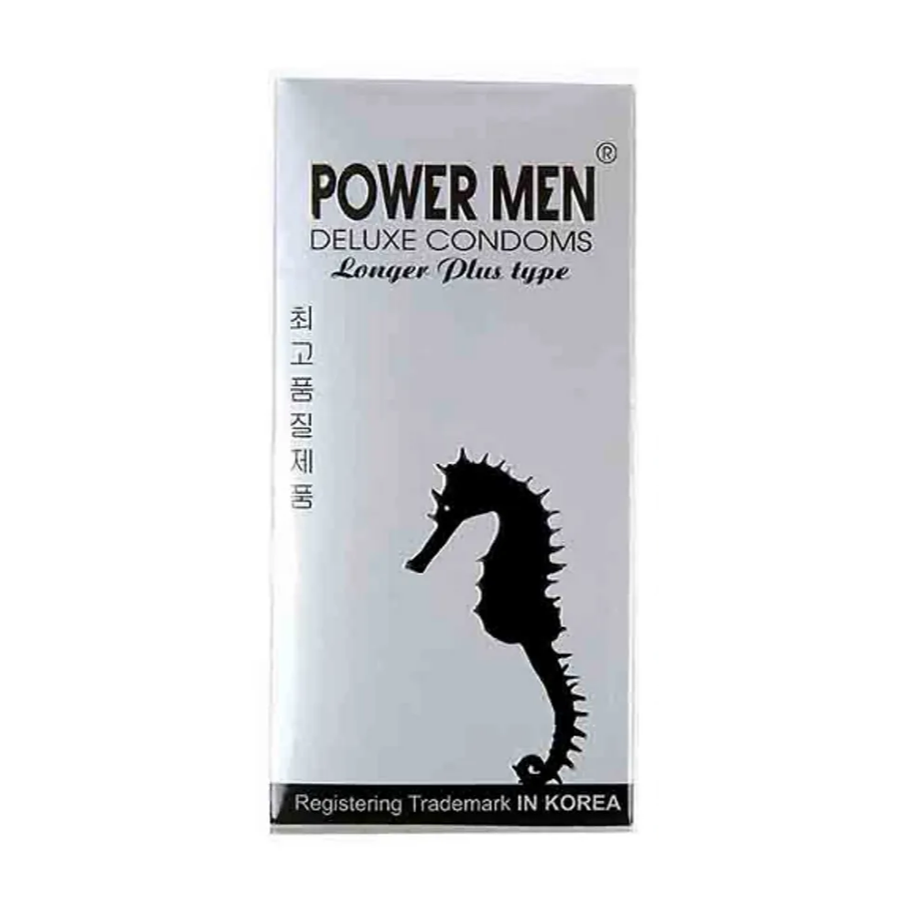 Bao Cao Su Cá Ngựa Bạc Power Men Longer Plus 719182