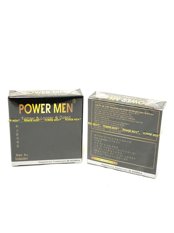 Bao cao su size nhỏ có gai Power Men Tighter Longer Extra Dots 719209