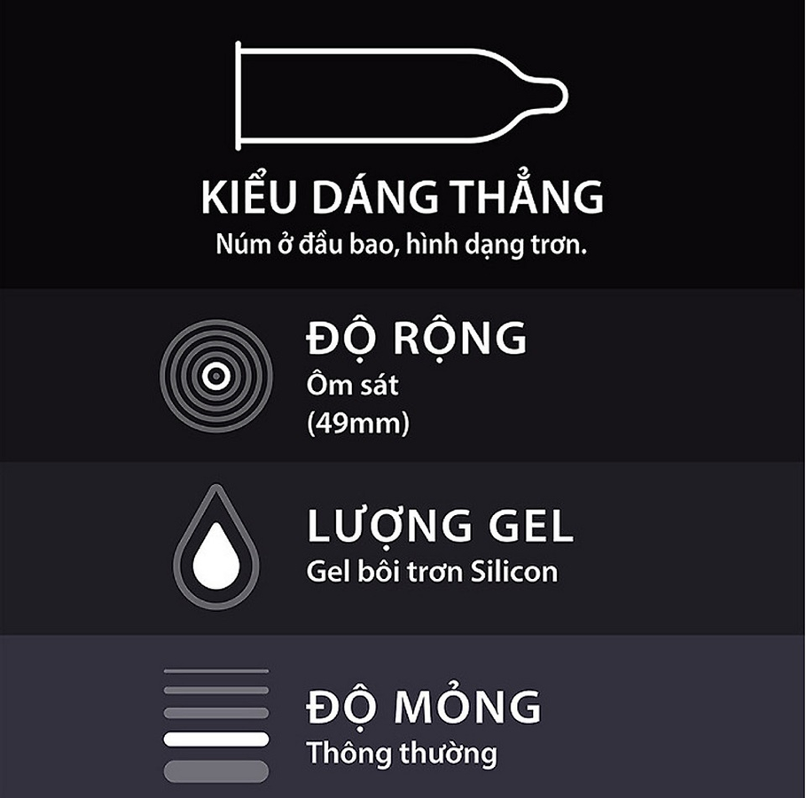 Bao Cao Su Durex Kingtex - Size Nhỏ - Chính Hãng 719232