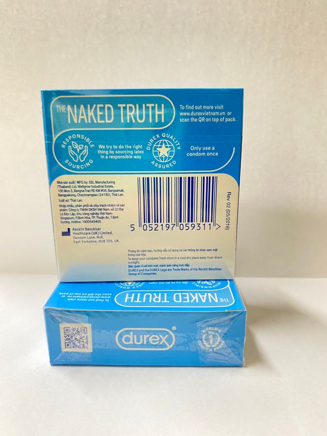 Combo 2 Hộp Bao Cao Su Durex Jeans H3 719250