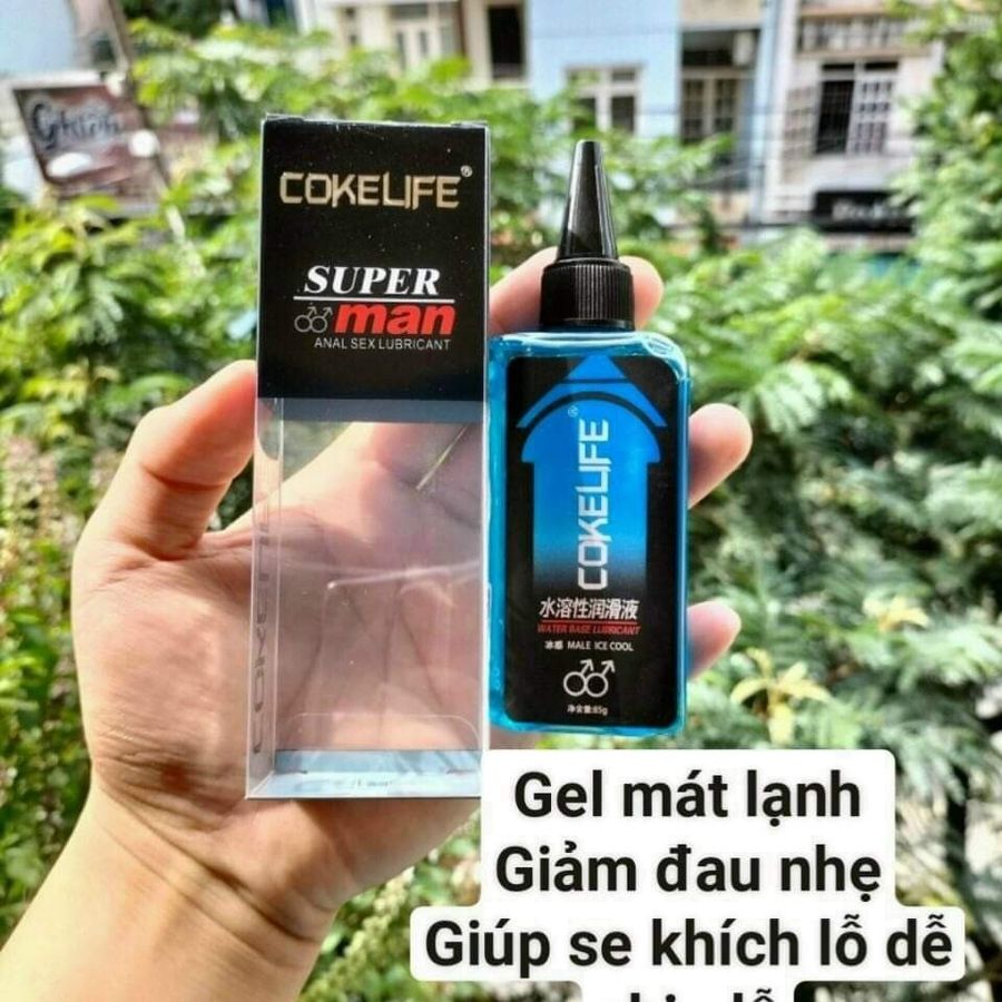 Gel bôi trơn, mát lạnh, giảm đau, độ trơn cao, che tên sp  719574