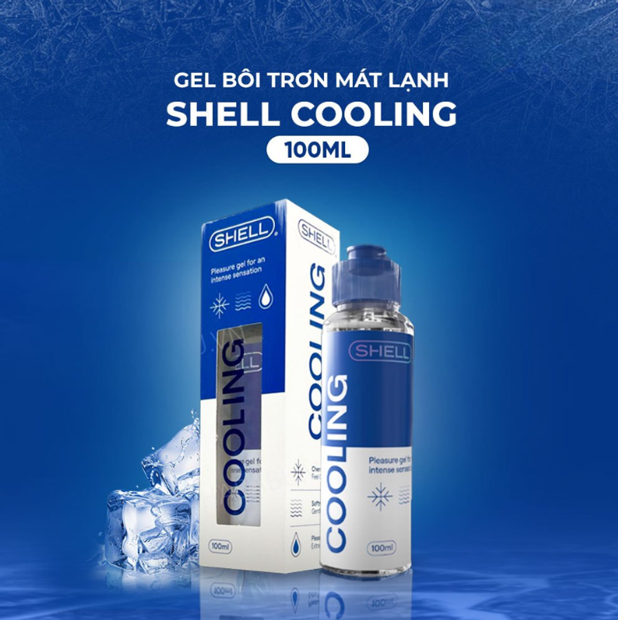 Gel Boi Tron Kích Thích Nữ Mát Lạnh Shell Cooling – Chai 100ml 720369