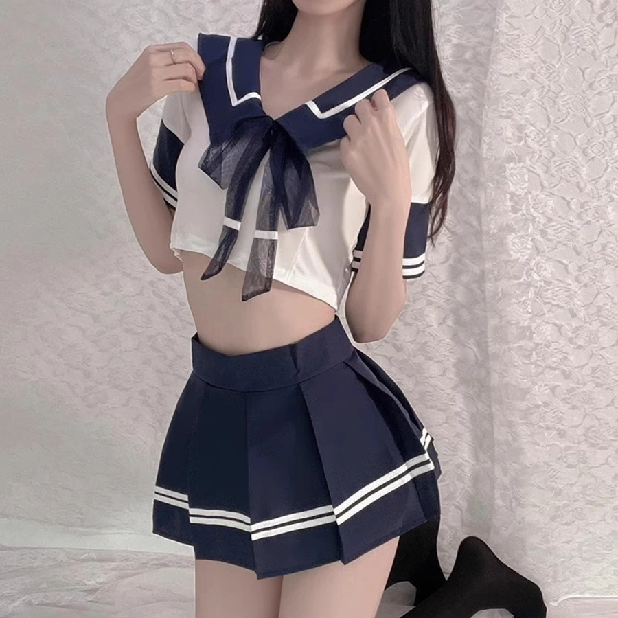 Cosplay Học Sinh Anime Nhật Bản Sexy Dễ Thương - Mẫu 2 720951