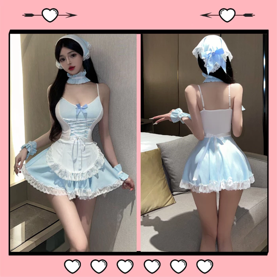 Cosplay Hầu Gái Nhật Bản Anime Xinh Gợi Cảm Dễ Thương - Mẫu 17 730860