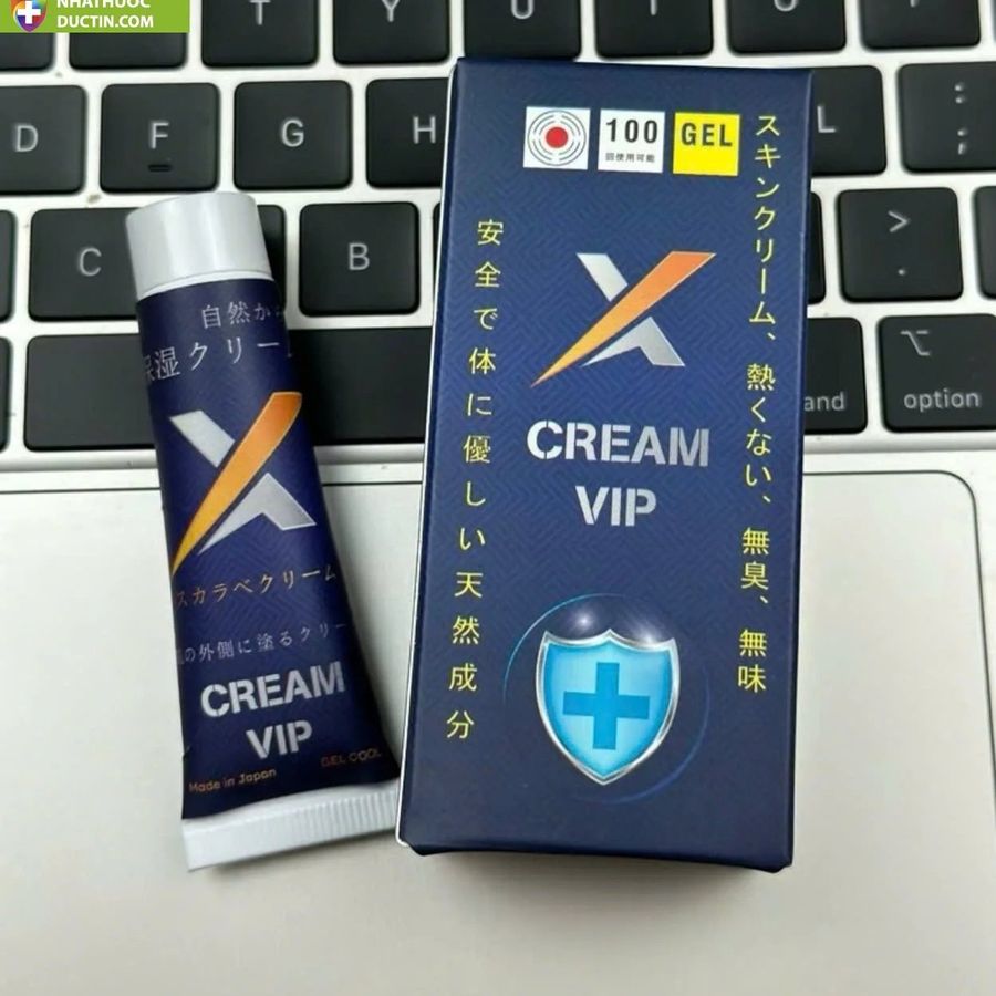 Kem Dưỡng Da Nhạy Cảm X CREAM VIP Nhật Bản - Mỏng Nhẹ, Thấm Nhanh, Không Mùi, Dưỡng Ẩm Cho Nam Giới