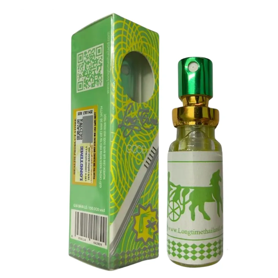 Chai Xịt Lạnh Thái 5ml Longtime Plus 738429
