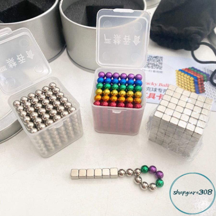 Bộ 216 Viên Nam Châm Màu Sắc Buckyball - Đồ Chơi Sáng Tạo Phát Triển Tư Duy Cho Trẻ Em Từ 5 Tuổi Trở Lên 738886