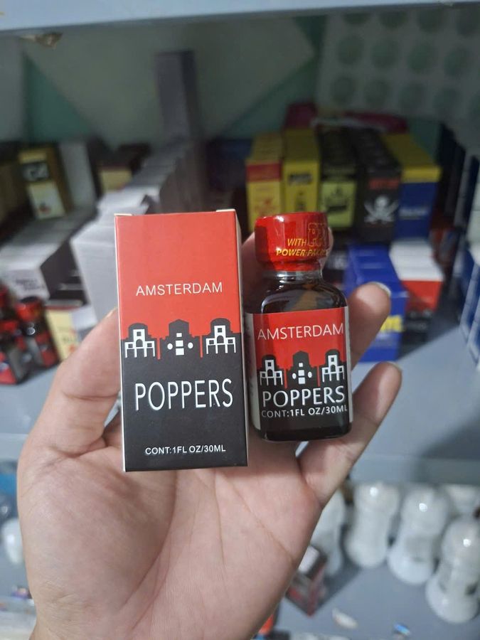 Popper 30ml Hàng usa, cực mạnh,phê lâu, cho ng lờn nặng, che tên  738913
