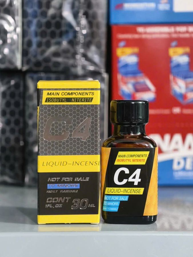 (Chính hãng) Popper C4 30ml USA Mạnh, không nhức đầu, ko bỏng mũi, phê lâu Cao Cấp