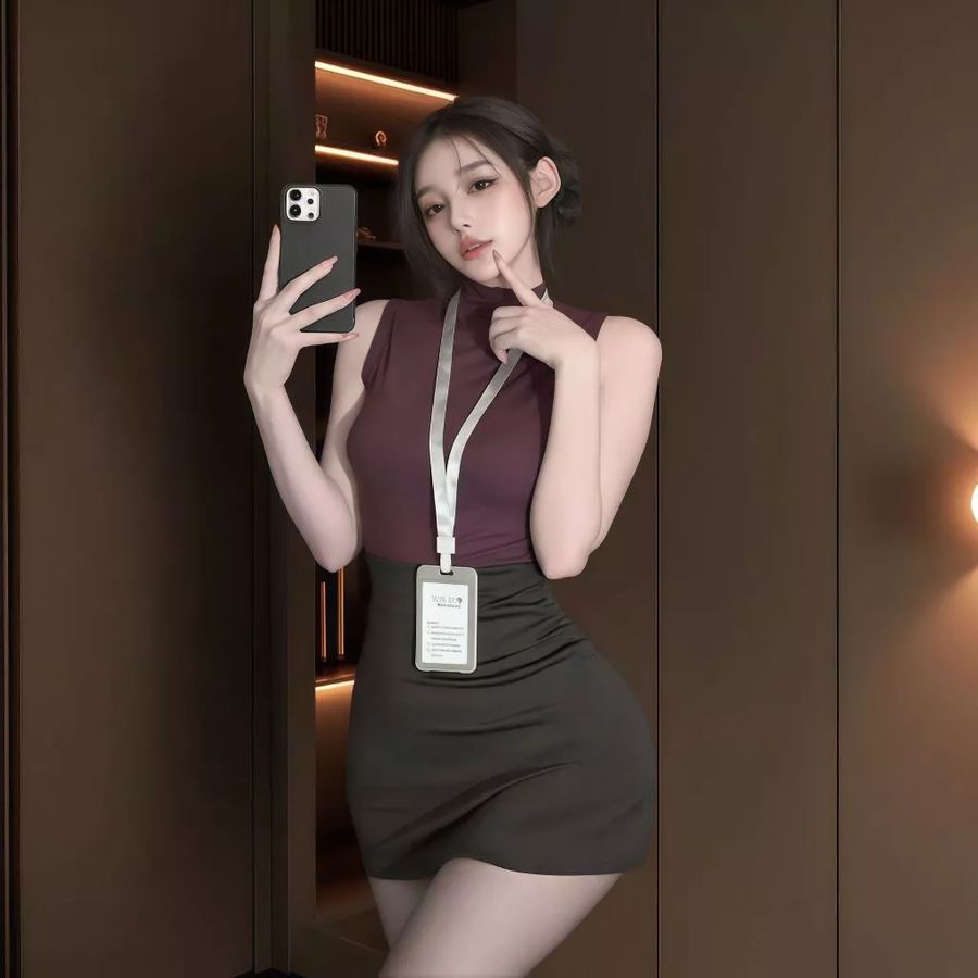(Chính hãng) Cosplay Thư Ký ôm sát Xinh thanh lịch Anime xinh xắn - Mẫu 15