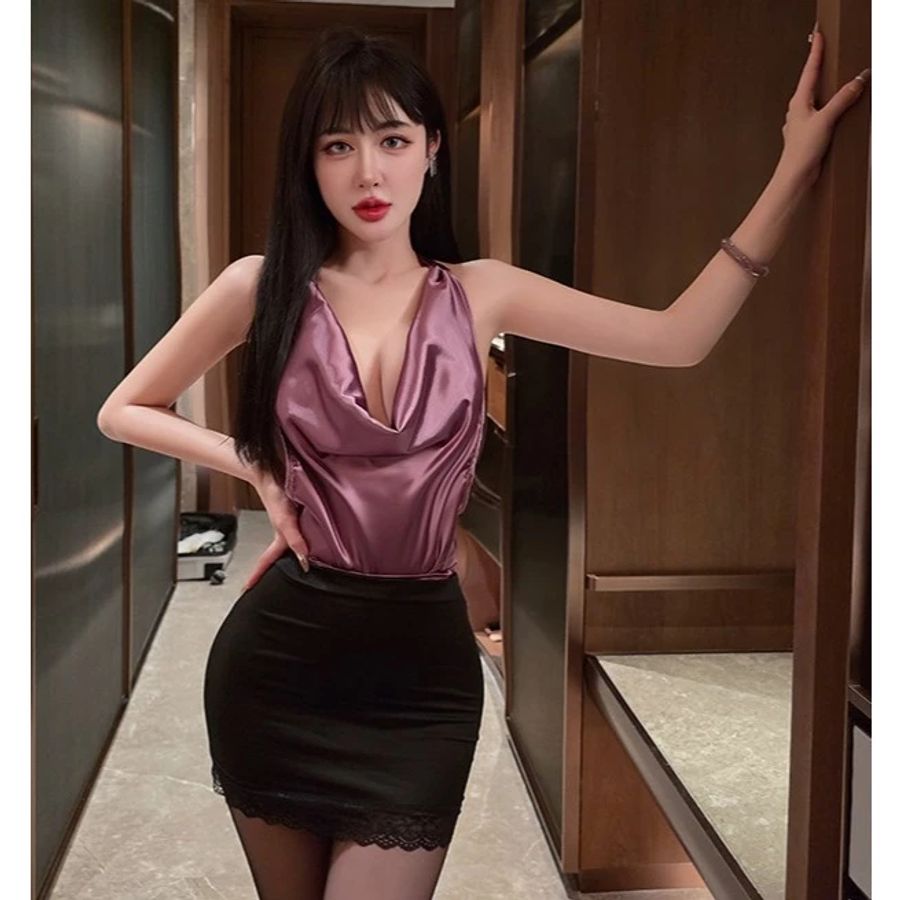 (Chính hãng) Cosplay Thư Ký ôm sát Xinh thanh lịch Anime xinh xắn - Mẫu 13 739913