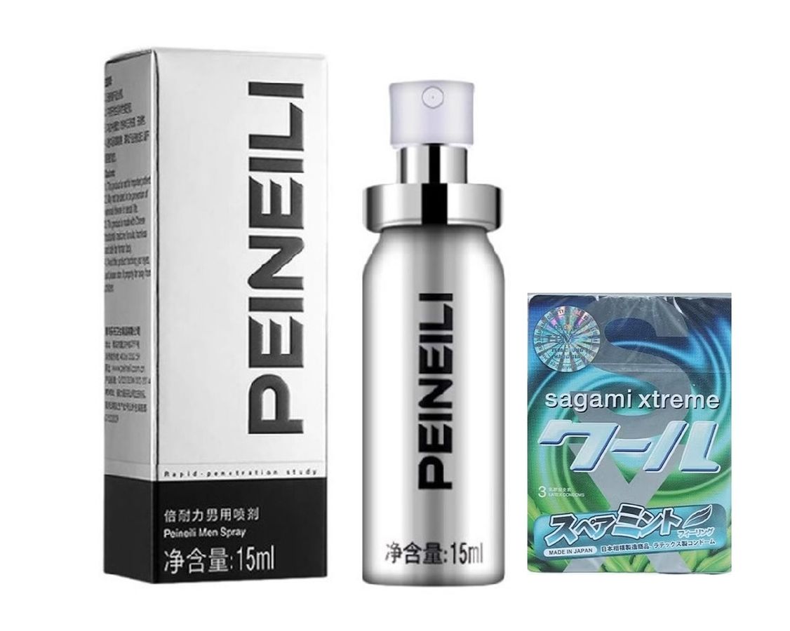 Bcs kéo dài thời gian Sagami kèm xịt Peineili Spray