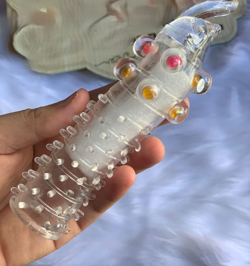 Bao Cao Su Đôn Dên Bi Voi Thái Lan – Silicon Cao Cấp, Đôn Dài 3cm & Tăng Kích Cỡ, Tái Sử Dụng Nhiều Lần (Hộp 1 Cái)