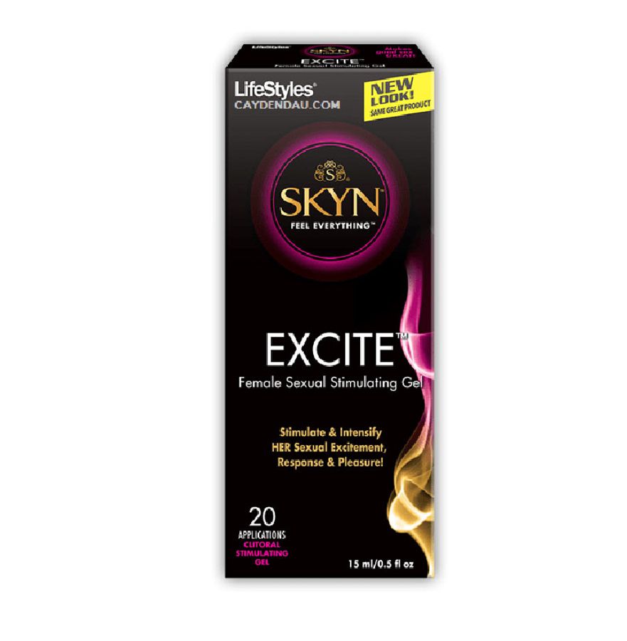 gel chăm sóc kích thích nữ chai 15ml - Skyn Excite
