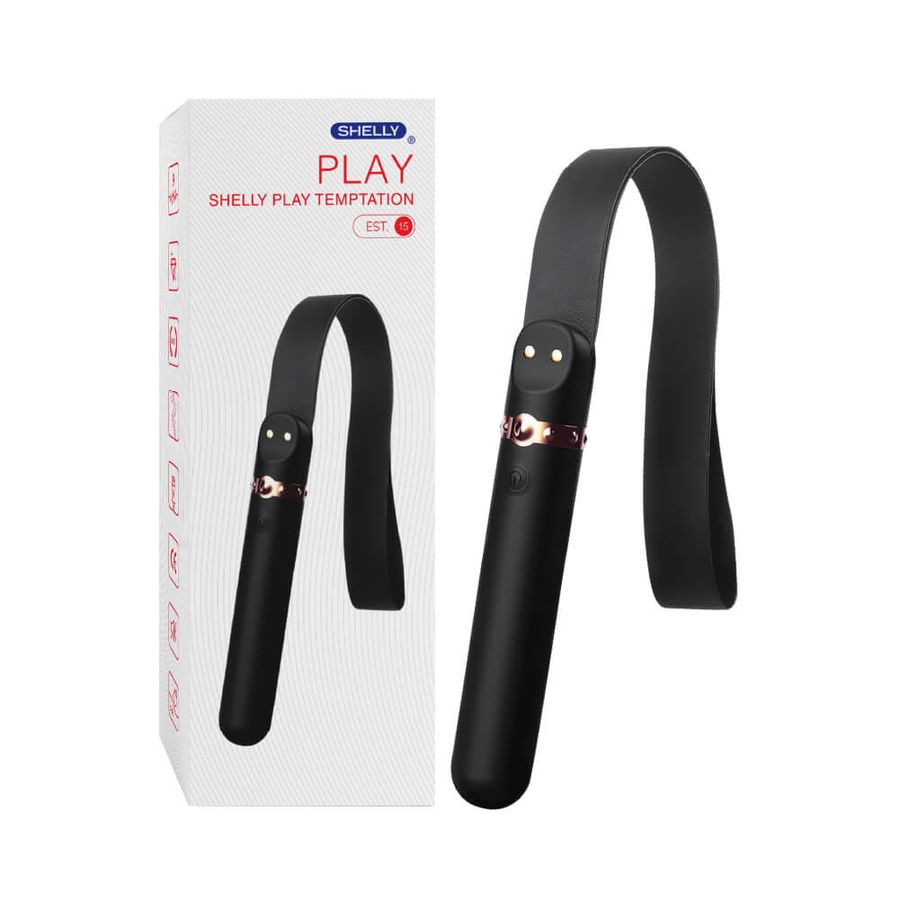 Máy massage kết hợp roi da BDSM Shelly Play Temptation 662161
